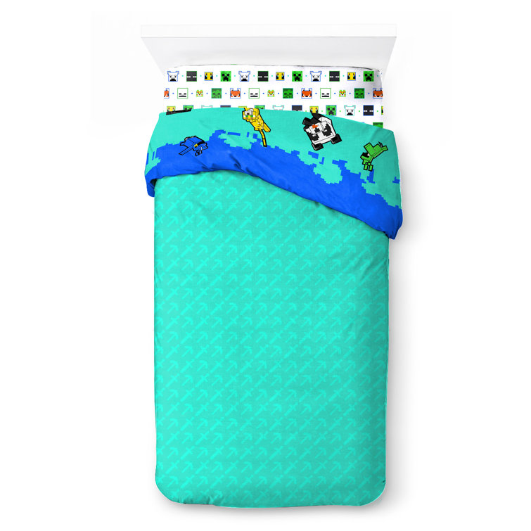 Microsoft Minecraft Creative Mode 100 Cotton Bed Set Wayfair.co.uk